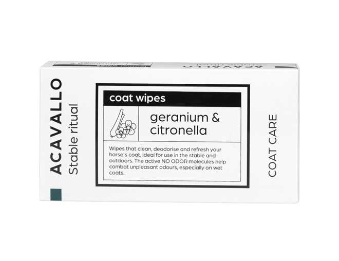 SALVIETTE CITRONELLA E GERANIO ACAVALLO 40 PZ  